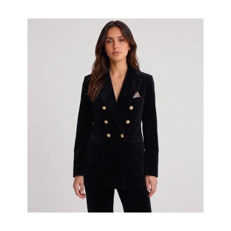 Chaqueta double-breasted Velours FD4062
