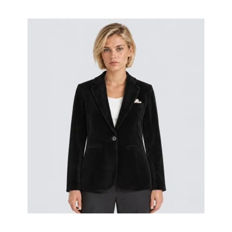 Circolo 1901 Chaqueta slim long velours FD4060