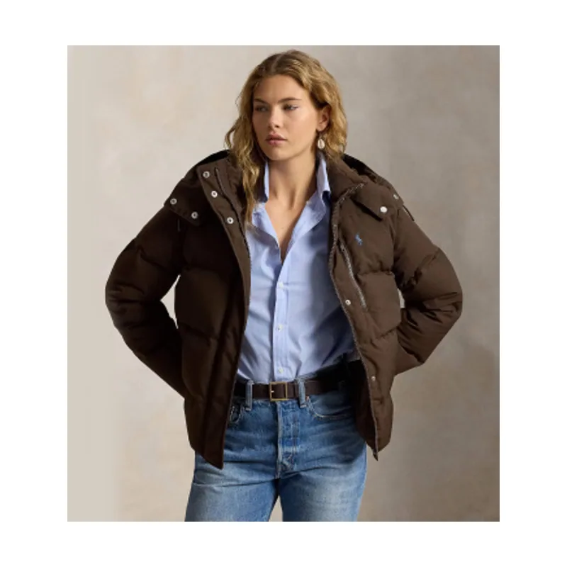 Chaqueta acolchada de plumón 211B17285002