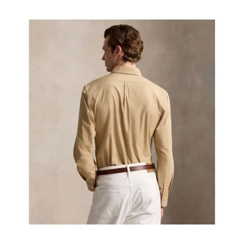 Polo Ralph Lauren Camisa de popelina elástica Custom Fit 710929349503