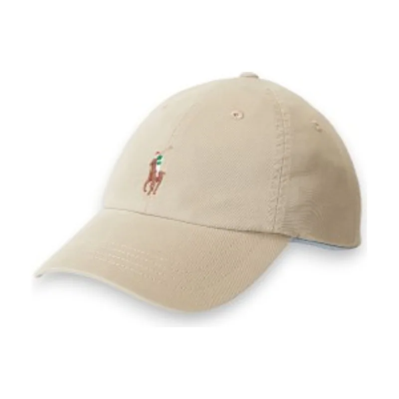 Polo Ralph Lauren Gorra de sarga de algodón con caballo 211954881003
