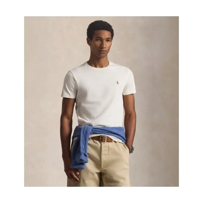 Polo Ralph Lauren Camiseta de punto Custom Slim Fit 710671438350