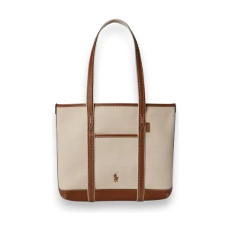 Polo Ralph Lauren Bolso tote shopper de loneta de algodón 428P03085001