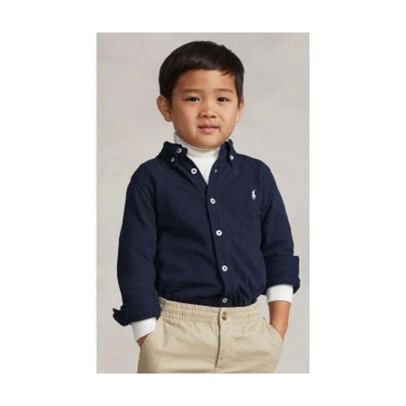 Polo Ralph Lauren Camisa de piqué de algodón ultraligero 322914506001