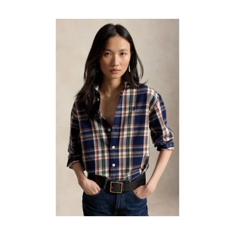 Polo Ralph Lauren Camisa de algodón con cuadros 211971515502