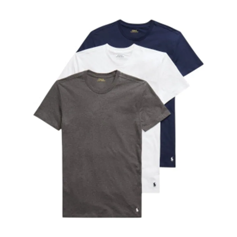 Polo Ralph Lauren Set de 3 camisetas de cuello redondo 714830304036