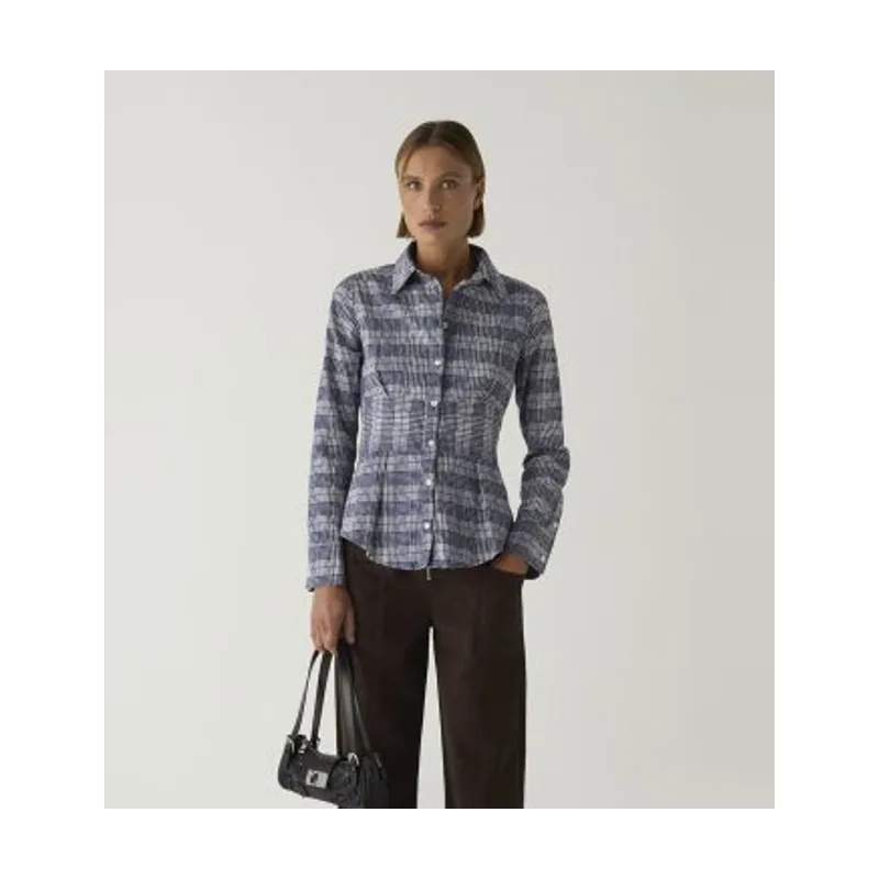 Laagam Camisa Hella de cuadros M2610
