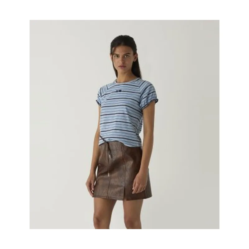 Laagam Camiseta Zaira con logo bordado M1011
