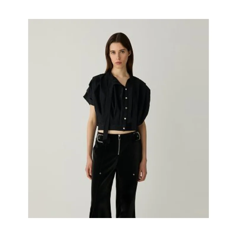 Laagam Blusa Kora plisada M2324