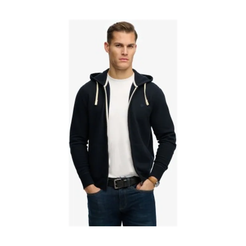 Superdry Sudadera con capucha y cremallera Monogram M2014470A