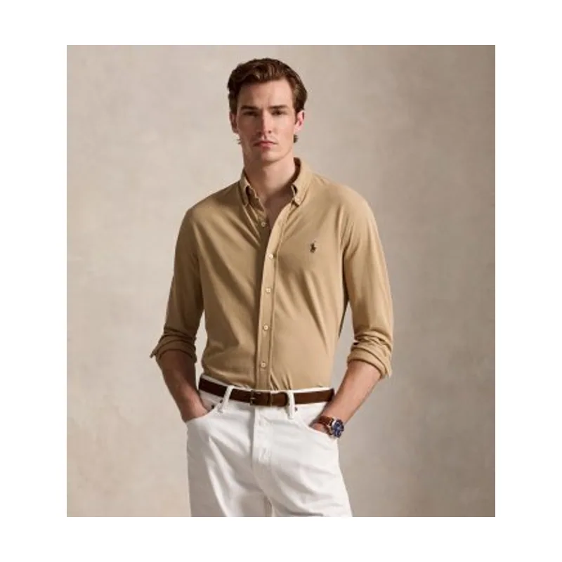 Polo Ralph Lauren Camisa de piqué ultraligera 710654408503