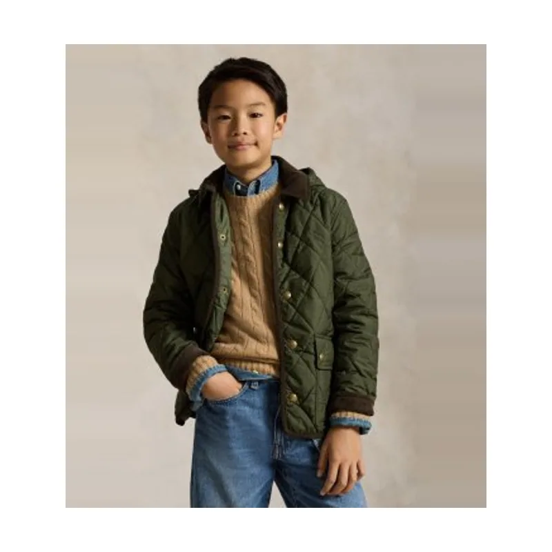 Chaquetón campero con capucha 323943455005