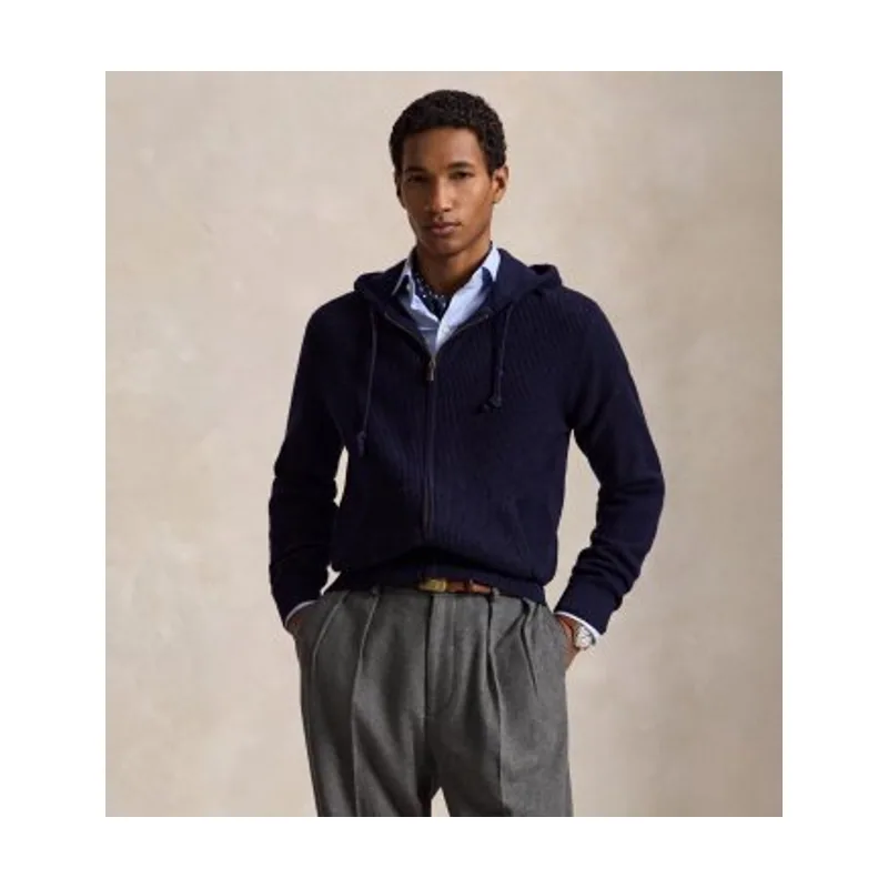 Chaqueta de punto con capucha 710B26780001