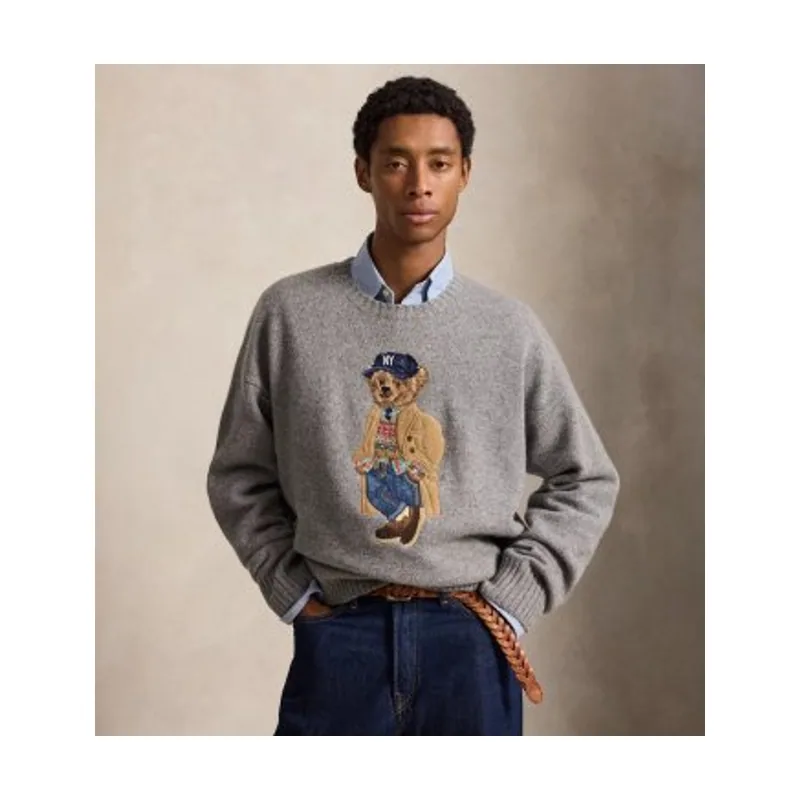 Polo Ralph Lauren Jersey con Polo Bear Relaxed Fit 710B28590001