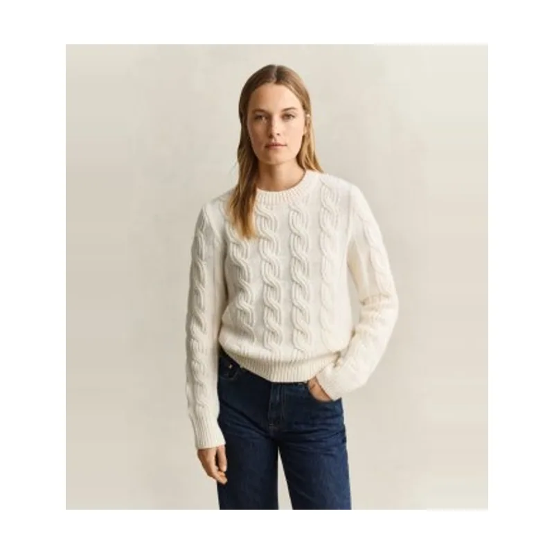 Gant Jersey de punto de ochos en mezcla de lana 4802435