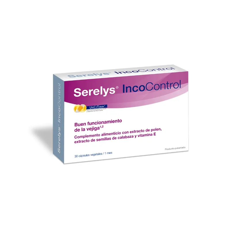 Serelys Incocontrol 30 Cápsulas Vegetales - Shionogi