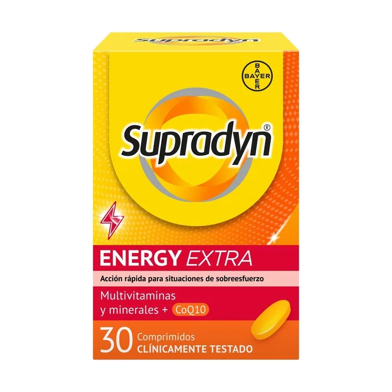 Supradyn Energy Extra 30 Comprimidos - Bayer