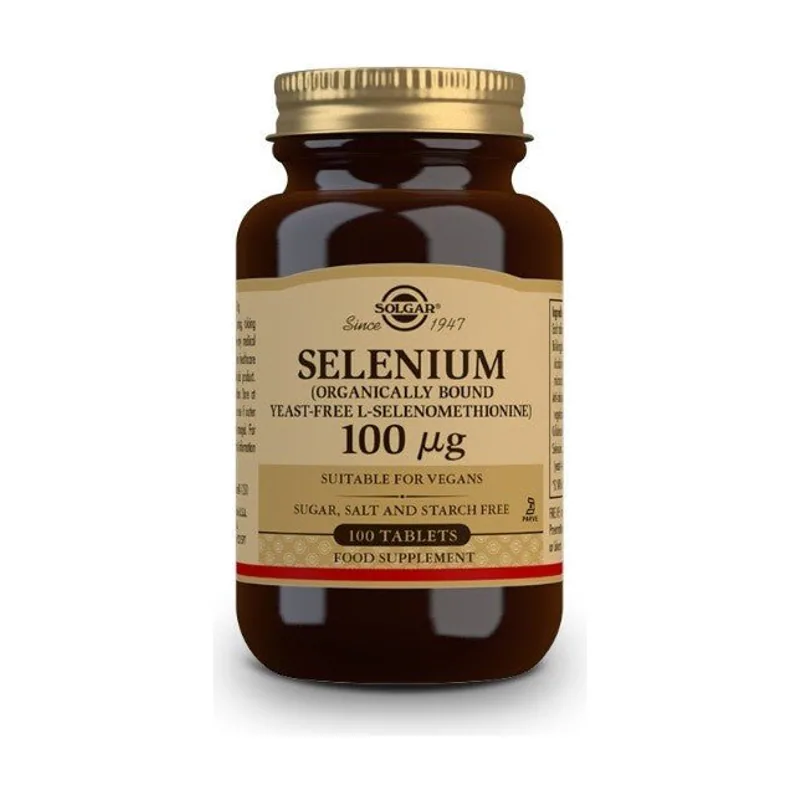 Solgar Selenium 100 Mcg 100 Comprimidos