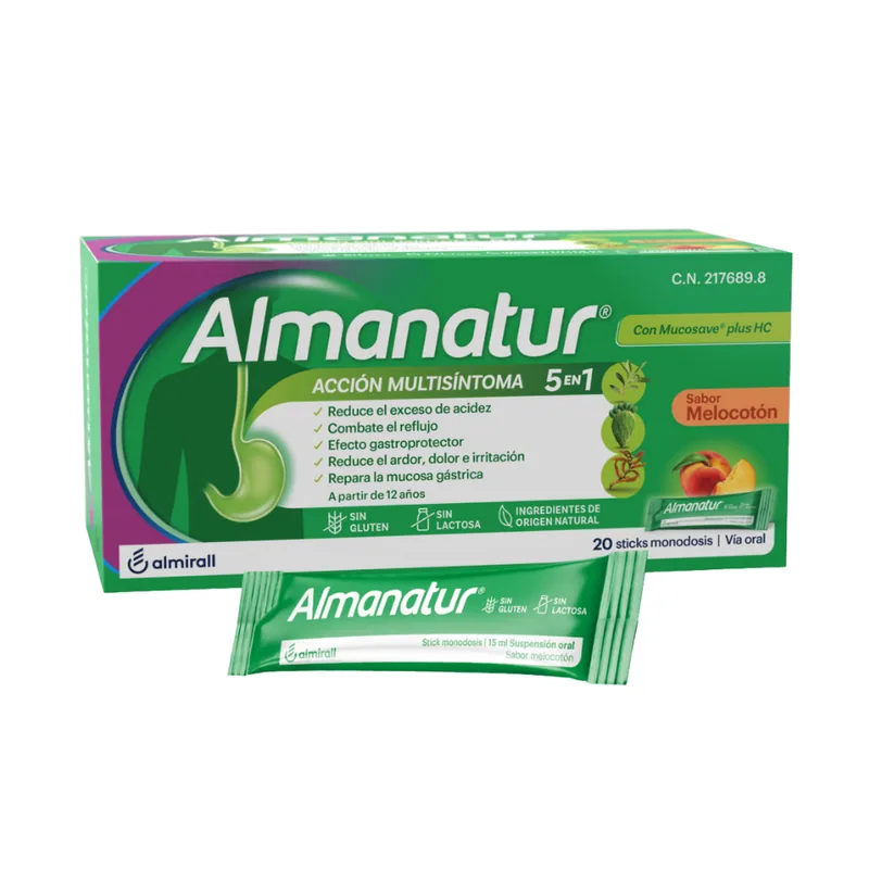 Almanatur Suspensión Oral 20 Sticks Monodosis - Almirall