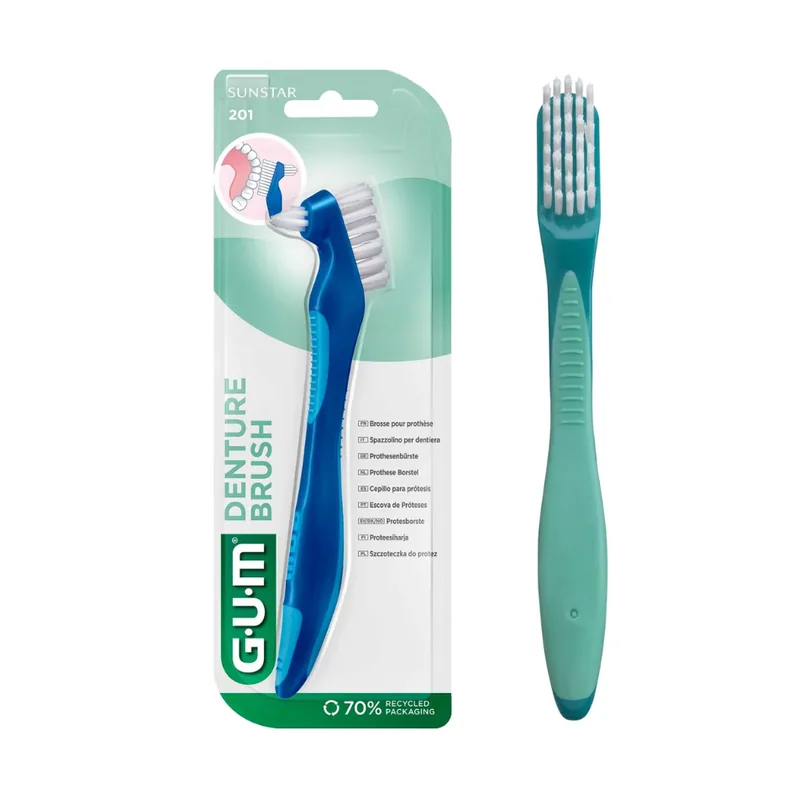 Gum Denture Brush Cepillo Para Prótesis 201