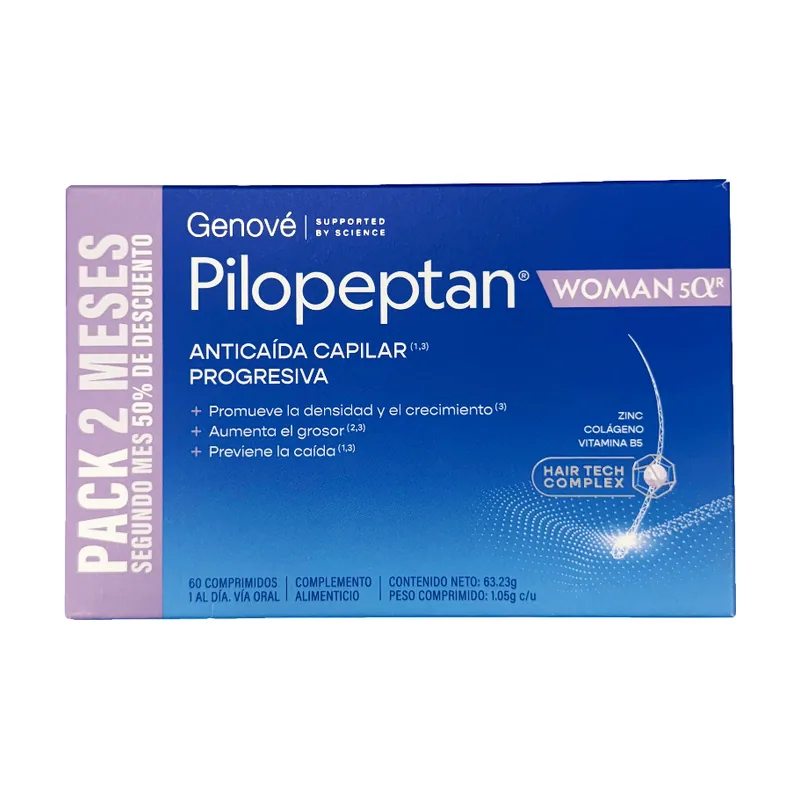 Pilopeptan Woman 5αr 60 Comprimidos - Genove