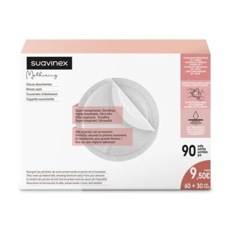 Suavinex Discos Absorbentes 90 Unidades