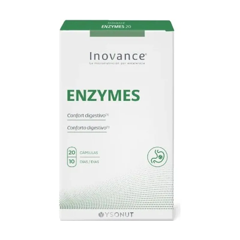 Inovance Enzymes 20 Cápsulas - Ysonut