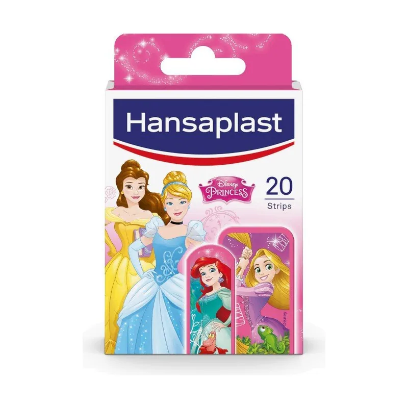 Hansaplast Disney Princesas 20 Apósitos Infantiles surtido 2 Tamaños - Biersdorf