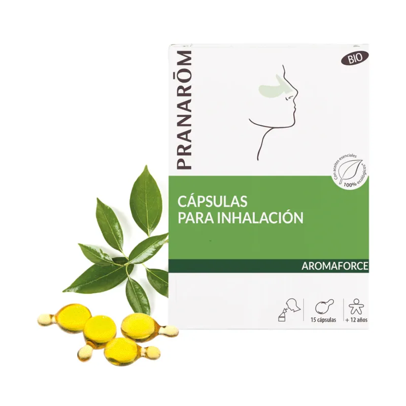 Pranarom Aromaforce 15 Cápsulas Para Inhalación