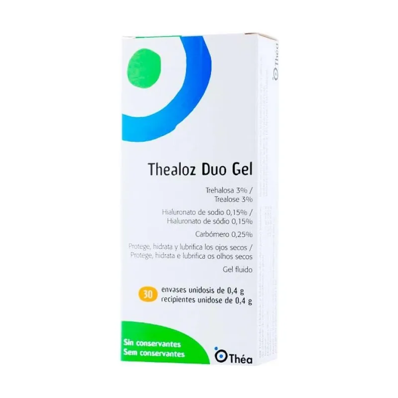 Thealoz Duo Gel Oftálmico Para Ojo Seco 30 Unidosis - Thea