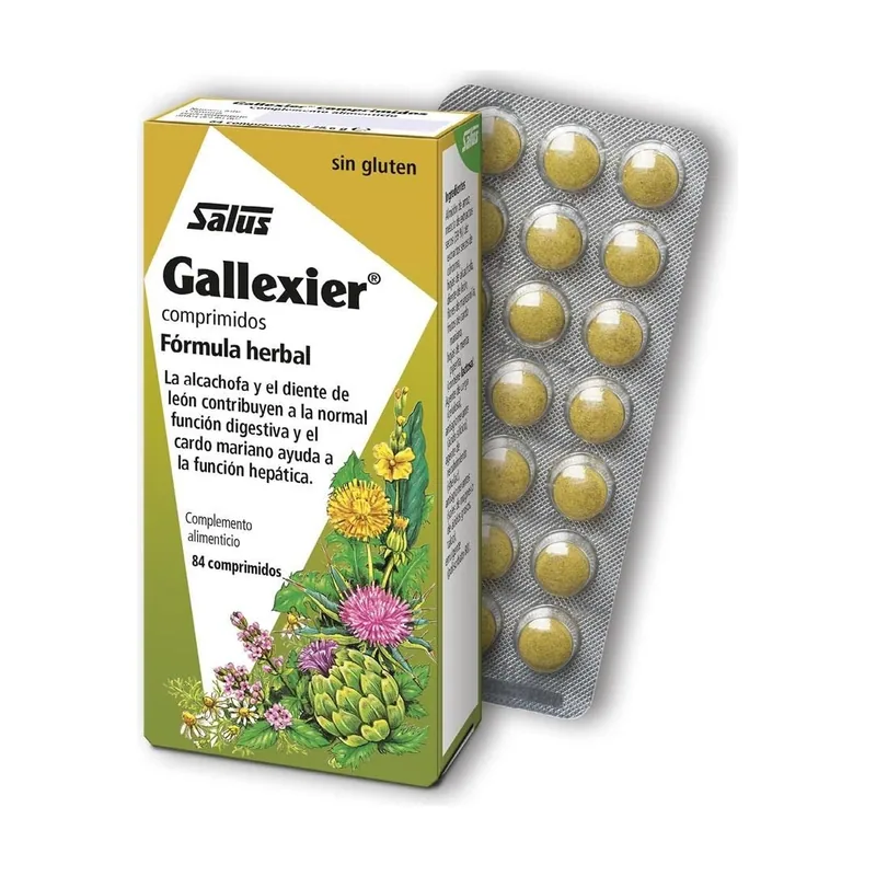 Gallexier Extractos De Plantas 84 Comprimidos