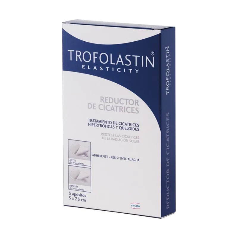 Trofolastin Reductor De Cicatrices 5 Apósitos De 5x7,5 Cm - Stada