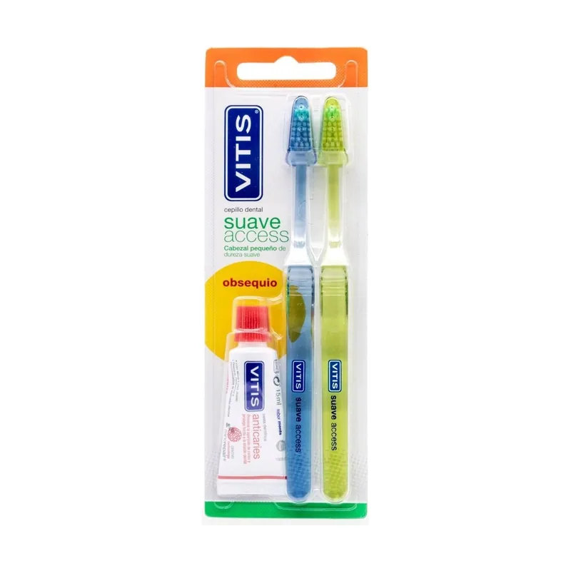Vitis Duplo Suave Access Cepillos
