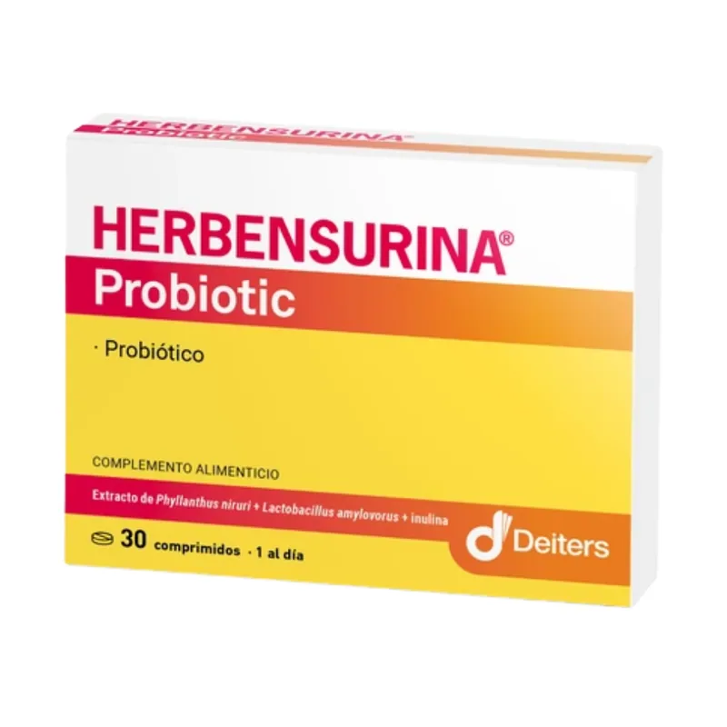 Herbensurina Probiotic 30 Comprimidos - Deiters