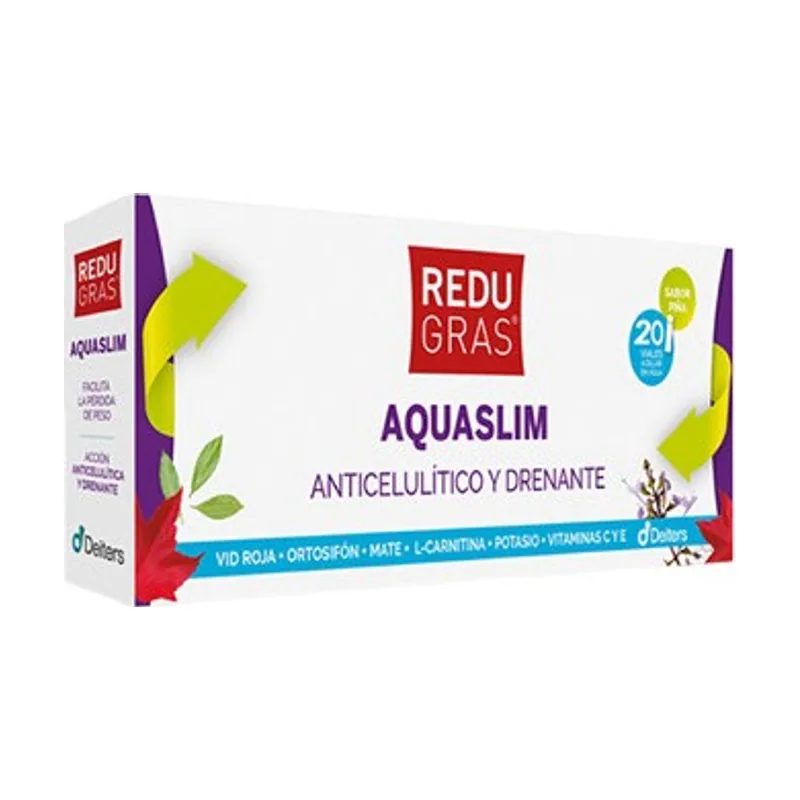 Redugras Aquaslim 20 Viales De 10 Ml - Deiters