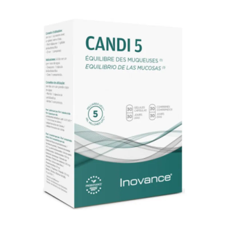 Inovance Candi 5 30 Cápsulas + 30 Comprimidos - Ysonut