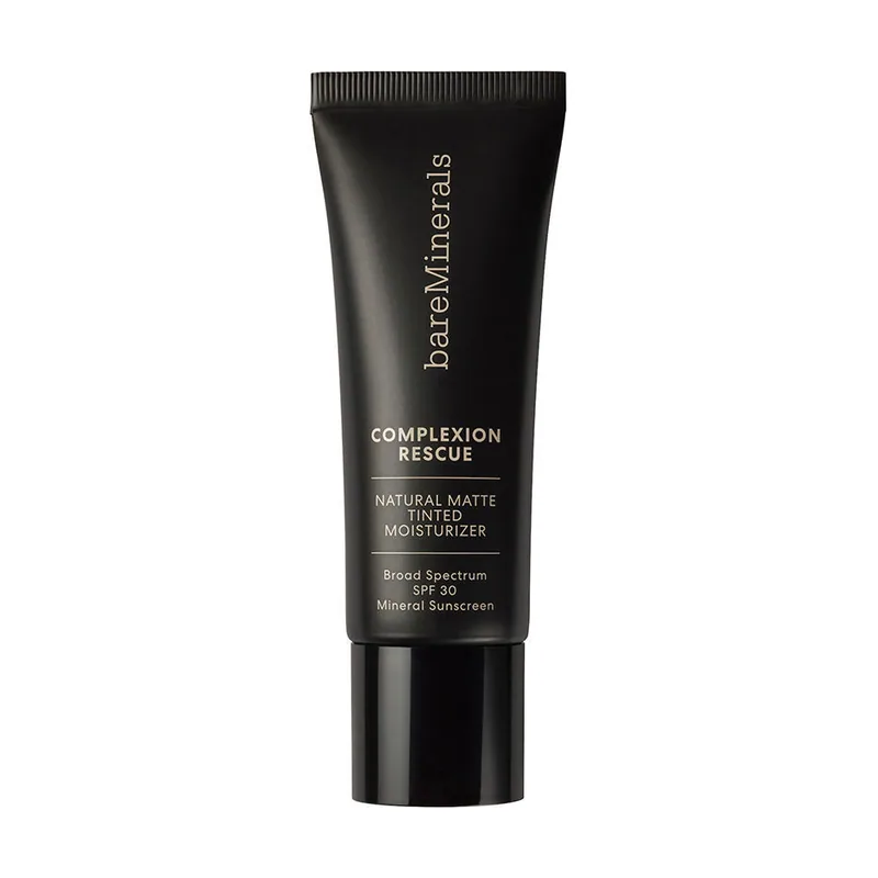 Bare Minerals COMPLEXION RESCUE crema hidratante natural mate con SPF30 #07-Tan Amber