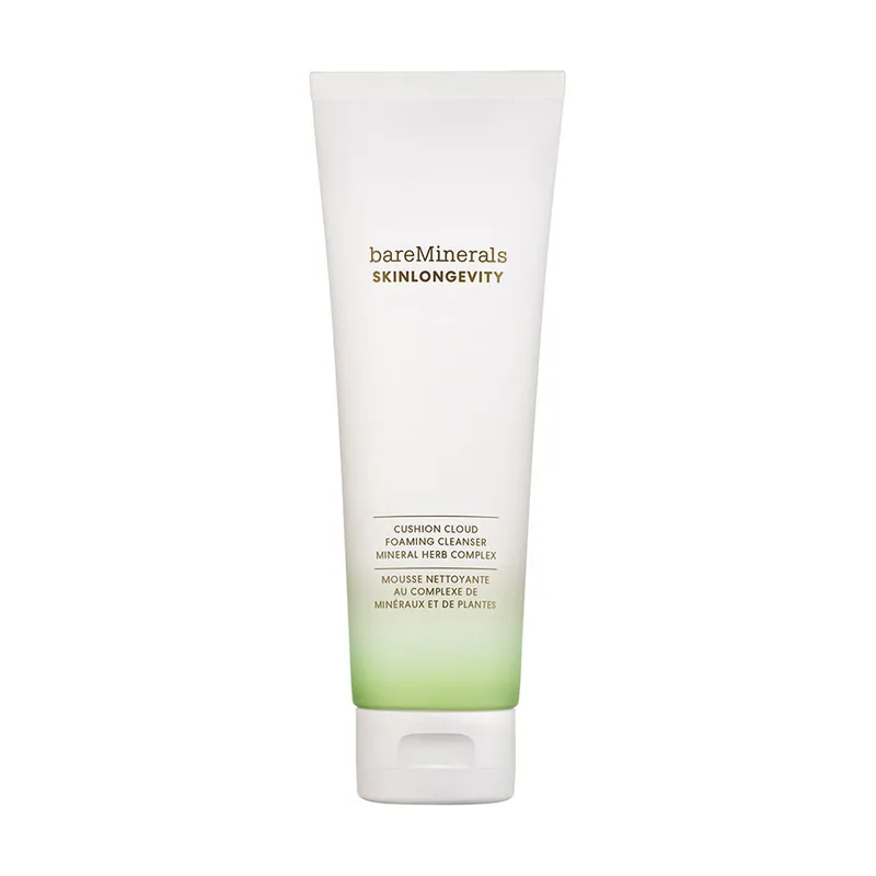 Bare Minerals SKINLONGEVITY CUSHION CLOUD limpiador espumoso 120 ml