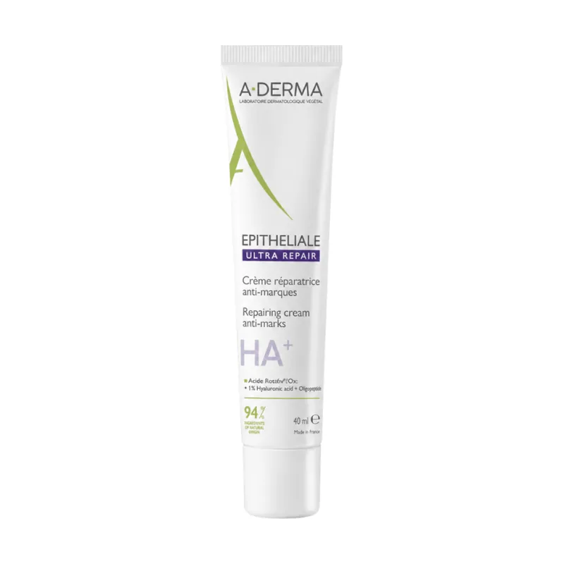 A-derma EPITHELIALE AH ULTRA crema reparadora calmante anti-marcas 40 ml