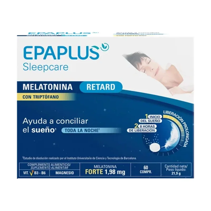 EpaPlus Sleepcare Forte+Retard Complemento Alimenticio 60