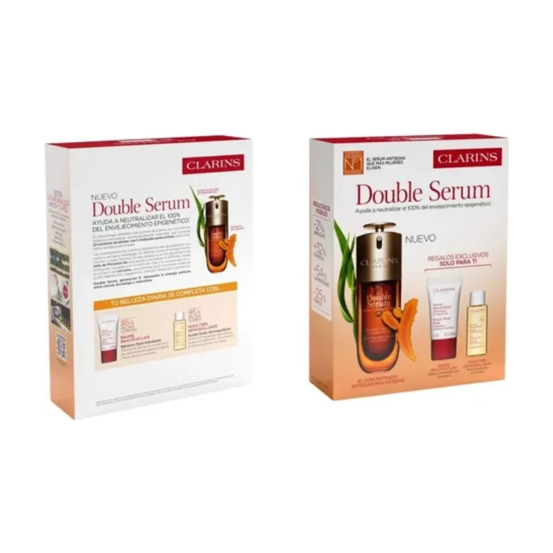 Clarins Set Double Serum + Bálsamo 50 ml + 15 ml