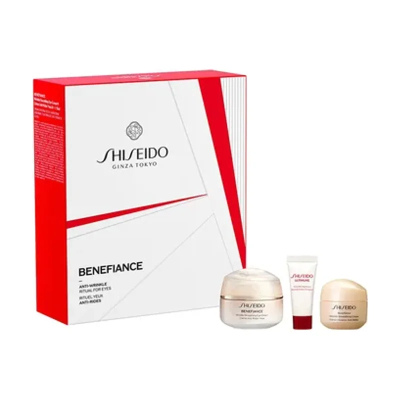 Shiseido Set Benefiance Anti-Wrinkle Ritual for Eyes 15 ml + 15 ml + 5 ml