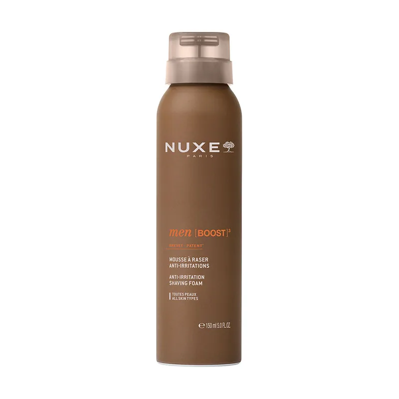 Nuxe MEN BOOST espuma de afeitar antiirritaciones 150 ml