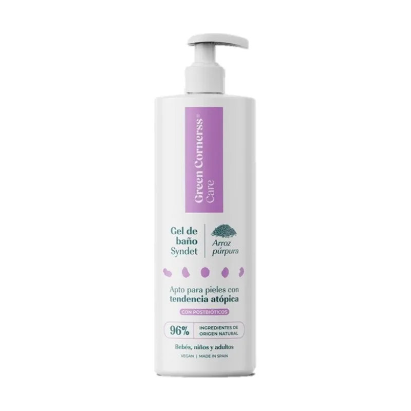 Green Cornerss Care Gel de Baño Arroz Púrpura 400 ml