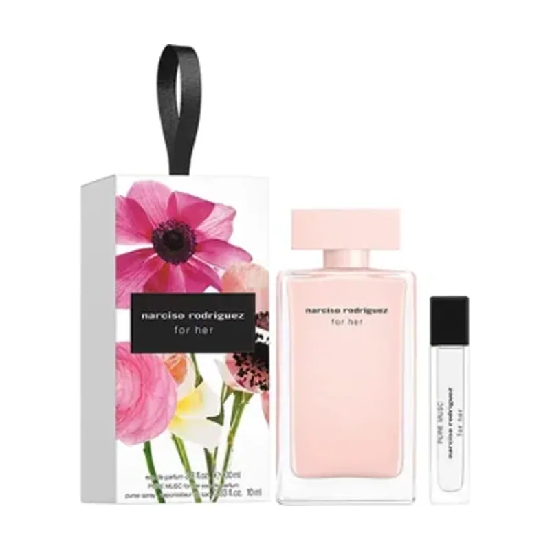 Narciso Rodriguez Set For Her Eau de parfum + EDP Formato viaje