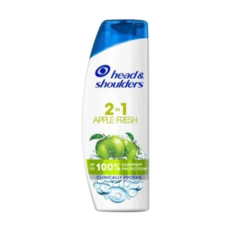 Champú 2 en 1 Apple Fresh 400 ml