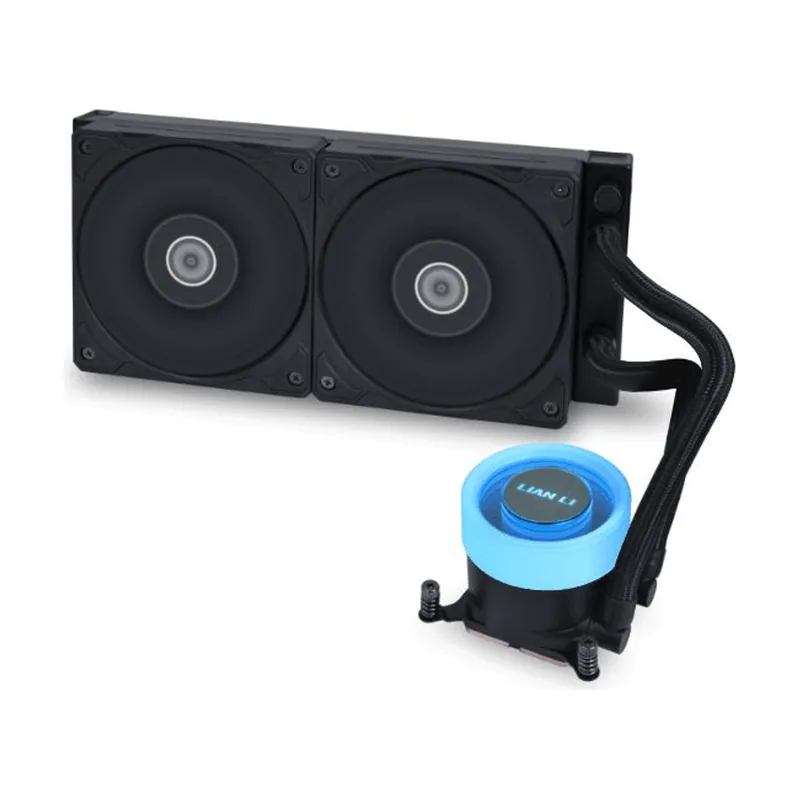 Lian Li GA II LITE Procesador Sistema de refrigeraci n l quida todo en uno 12 cm Negro 1 pieza s
