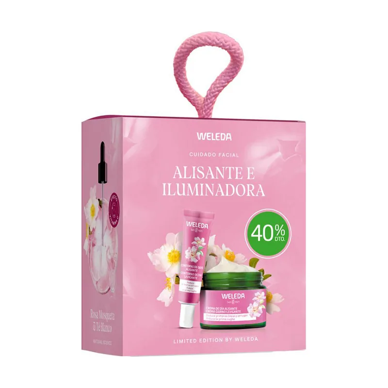 Weleda Smoothing Crema DE DÍA + Contorno DE Ojos Estuche 2 pz