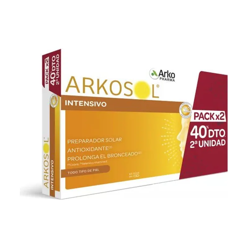 Arkopharma ARKOSOL Intensivo 2x30 Perlas