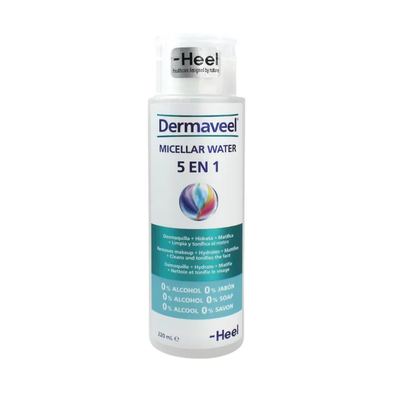 Dermaveel Agua Micelar 5 En 1 220 Ml - Heel España